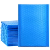 Self Seal Adhesive Shipping Bags Protective Fun Padded envelopes Pink 20 Pack 8.5x12 Colored Poly Bubble Mailers Blue Purple Teal Green